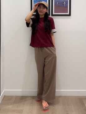 奈良望美さん(レディース・161cm)の夏コーディネート