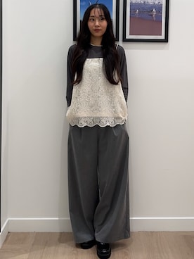 奈良望美さん（レディース・161cm）の秋コーディネート