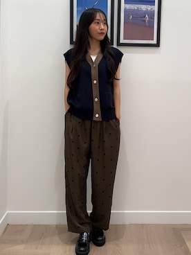 奈良望美さん（レディース・161cm）の秋コーディネート