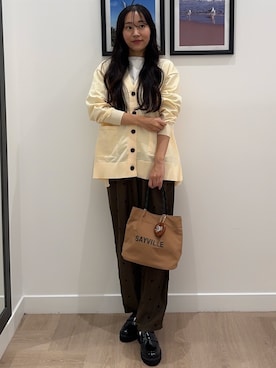 奈良望美さん(レディース・161cm)の秋コーディネート
