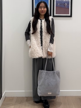 奈良望美さん（レディース・161cm）の秋コーディネート