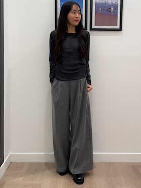 奈良望美さん（レディース・161cm）の秋コーディネート