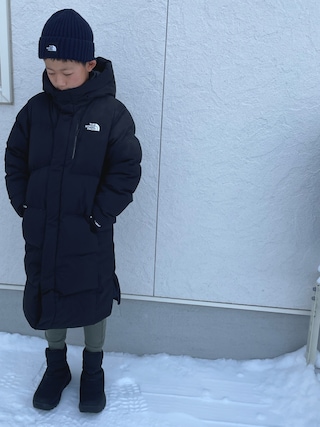 ゆきゆりTHE NORTH FACE メンズＭサイズ・キッズ　親子コーデ MAOKICHI｜THE NORTH FACEのハットを使ったコーディネート - WEAR