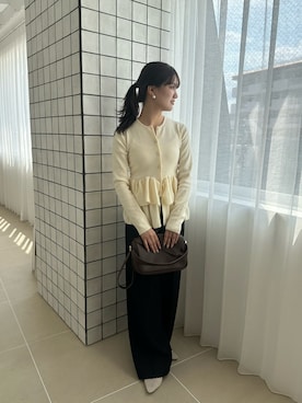 Rioさん（レディース・158cm）の秋コーディネート
