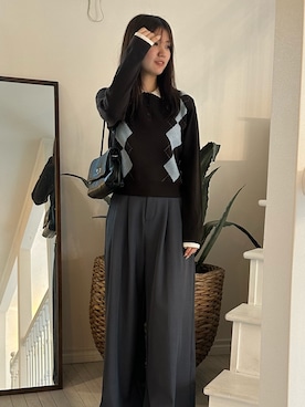 Rioさん（レディース・158cm）の秋コーディネート