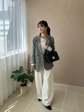 Rioさん（レディース・158cm）の秋コーディネート
