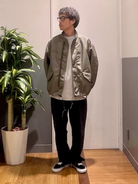 「BACK NUMBER（バックナンバー）のアイテム（ジャケット/アウター）」を使った、nobata00さん（メンズ・172cm）の秋コーディネート