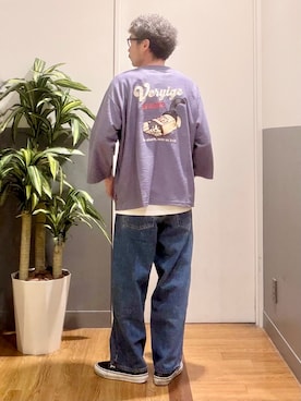 「Right-on（ライトオン）のアイテム」を使った、nobata00さん（メンズ・172cm）の秋コーディネート
