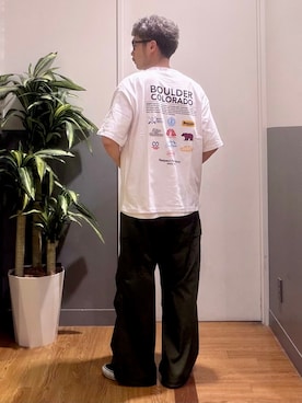 「CAMP7（キャンプセブン）のアイテム」を使った、nobata00さん（メンズ・172cm）の夏コーディネート