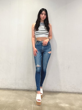 noaさん（レディース・163cm）の夏コーディネート