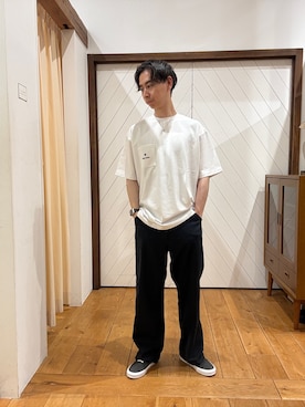 「Snow Peak（スノーピーク）のアイテム」を使った、yugoiida1009さん（メンズ・172cm）の夏コーディネート