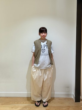 アユミさん（レディース・160cm）の夏コーディネート