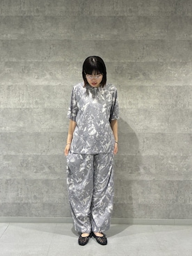 「NUEF （ヌエフ）のアイテム」を使った、アユミさん（レディース・160cm）の春コーディネート