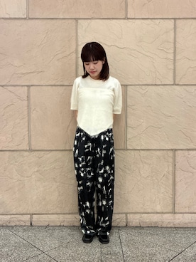 「LAATO（ラート）のアイテム」を使った、アユミさん（レディース・160cm）の秋コーディネート