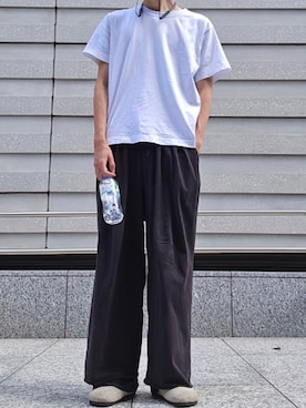 「アイテム（サンダル）」を使った、kitadayukiさん（メンズ・179cm）の冬コーディネート