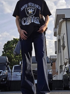 「NEONSIGN（ネオンサイン）のアイテム」を使った、kitadayukiさん（メンズ・179cm）の冬コーディネート