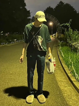 「アイテム（その他シューズ）」を使った、kitadayukiさん（メンズ・179cm・20代）の冬コーディネート