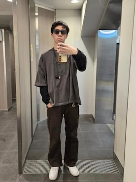 「メンズファッション」｜kitadayukiさん（メンズ・179cm）の冬コーディネート