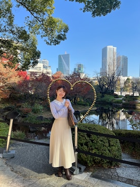 「ORiental TRaffic（オリエンタルトラフィック）のアイテム」を使った、Erina さん（レディース・156cm）の冬コーディネート