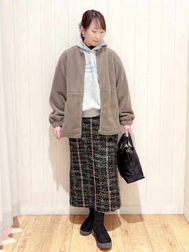 あいこさん(レディース・157cm)の冬コーディネート
