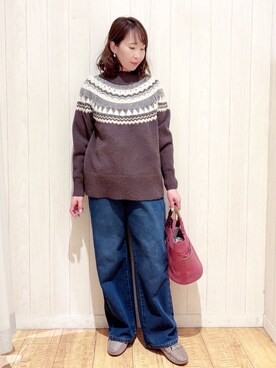 あいこさん（レディース・157cm）の冬コーディネート