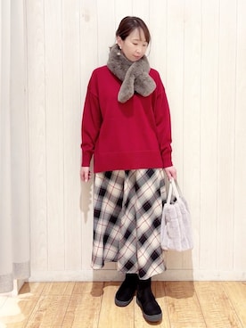 あいこさん（レディース・157cm）の冬コーディネート