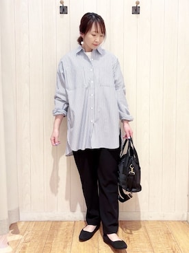 「Lee（リー）のアイテム（バッグ）」を使った、あいこさん（レディース・157cm）の春コーディネート