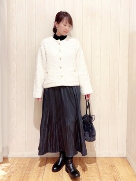 あいこさん(レディース・157cm)の冬コーディネート