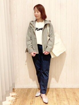 「DRESKIP（ドレスキップ）のアイテム」を使った、あいこさん（レディース・157cm）の冬コーディネート