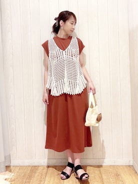 あいこさん(レディース・157cm)の夏コーディネート