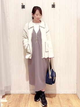 あいこさん(レディース・157cm)の冬コーディネート