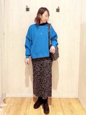 あいこさん(レディース・157cm)の冬コーディネート