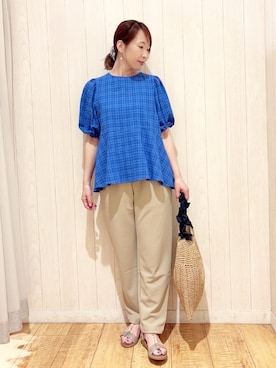 あいこさん（レディース・157cm）の夏コーディネート