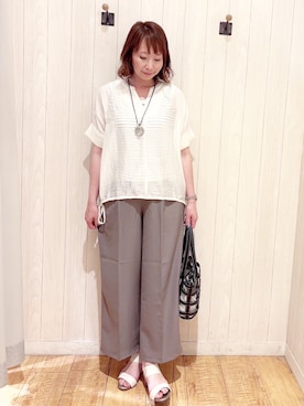 あいこさん（レディース・157cm）の夏コーディネート