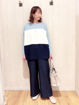 あいこさん（レディース・157cm）の春コーディネート