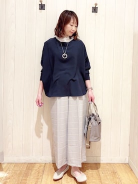 「Lee（リー）のアイテム（バッグ）」を使った、あいこさん（レディース・157cm）の春コーディネート