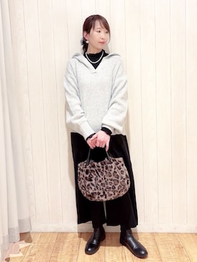 あいこさん(レディース・157cm)の冬コーディネート