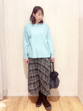 あいこさん(レディース・157cm)の冬コーディネート