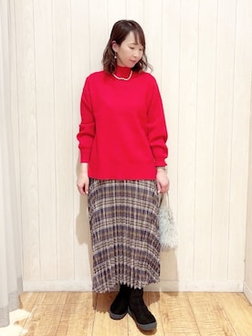 あいこさん(レディース・157cm)の冬コーディネート