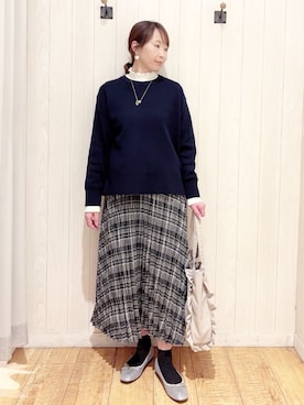 あいこさん(レディース・157cm)の冬コーディネート