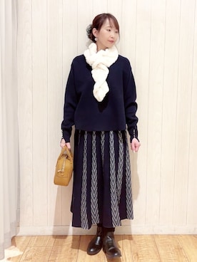 あいこさん（レディース・157cm）の冬コーディネート