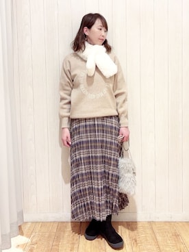 あいこさん(レディース・157cm)の冬コーディネート