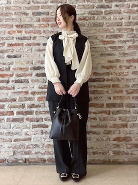 「THE SHOP TK （ザ ショップ ティーケー ）のアイテム（パンプス）」を使った、tokiさん（レディース・155cm）の春コーディネート