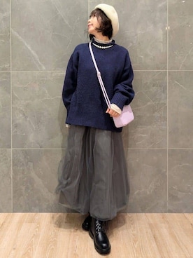 mamさん(レディース・153cm)の冬コーディネート