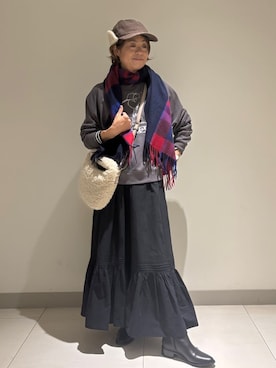 Haruさん(レディース・159cm)の冬コーディネート