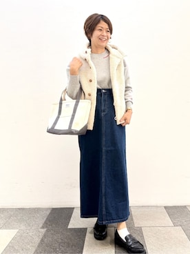 Haruさん(レディース・159cm)の秋コーディネート