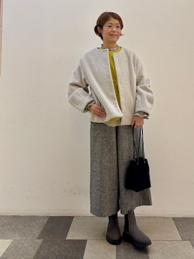 Haruさん（レディース・159cm）の冬コーディネート