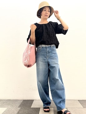 Haruさん(レディース・159cm)の夏コーディネート
