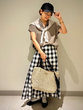 Haruさん(レディース・159cm)の夏コーディネート