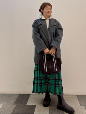 Haruさん(レディース・159cm)の冬コーディネート
